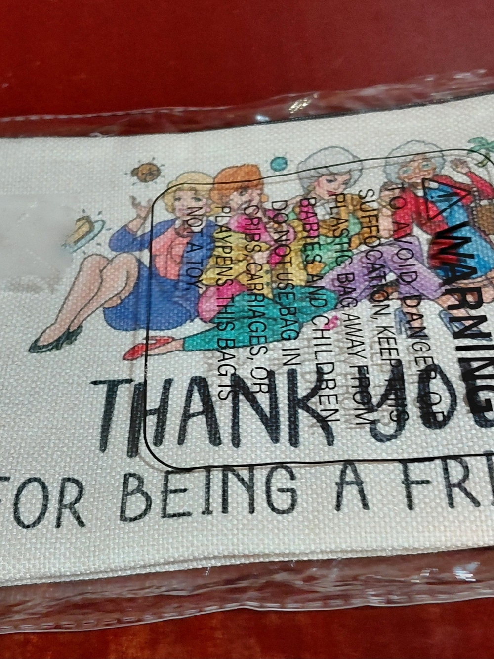 Golden  Girls.  Make up bag